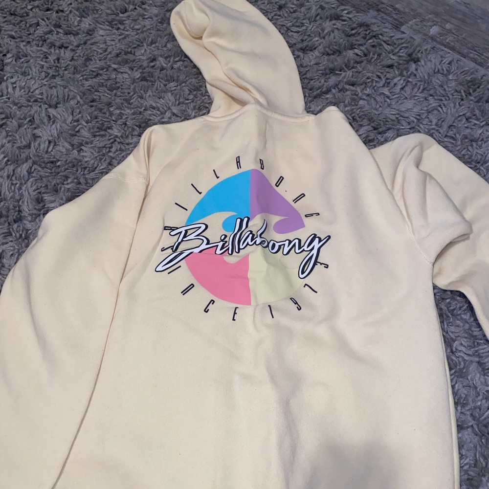 Yellow Billabong hoodie